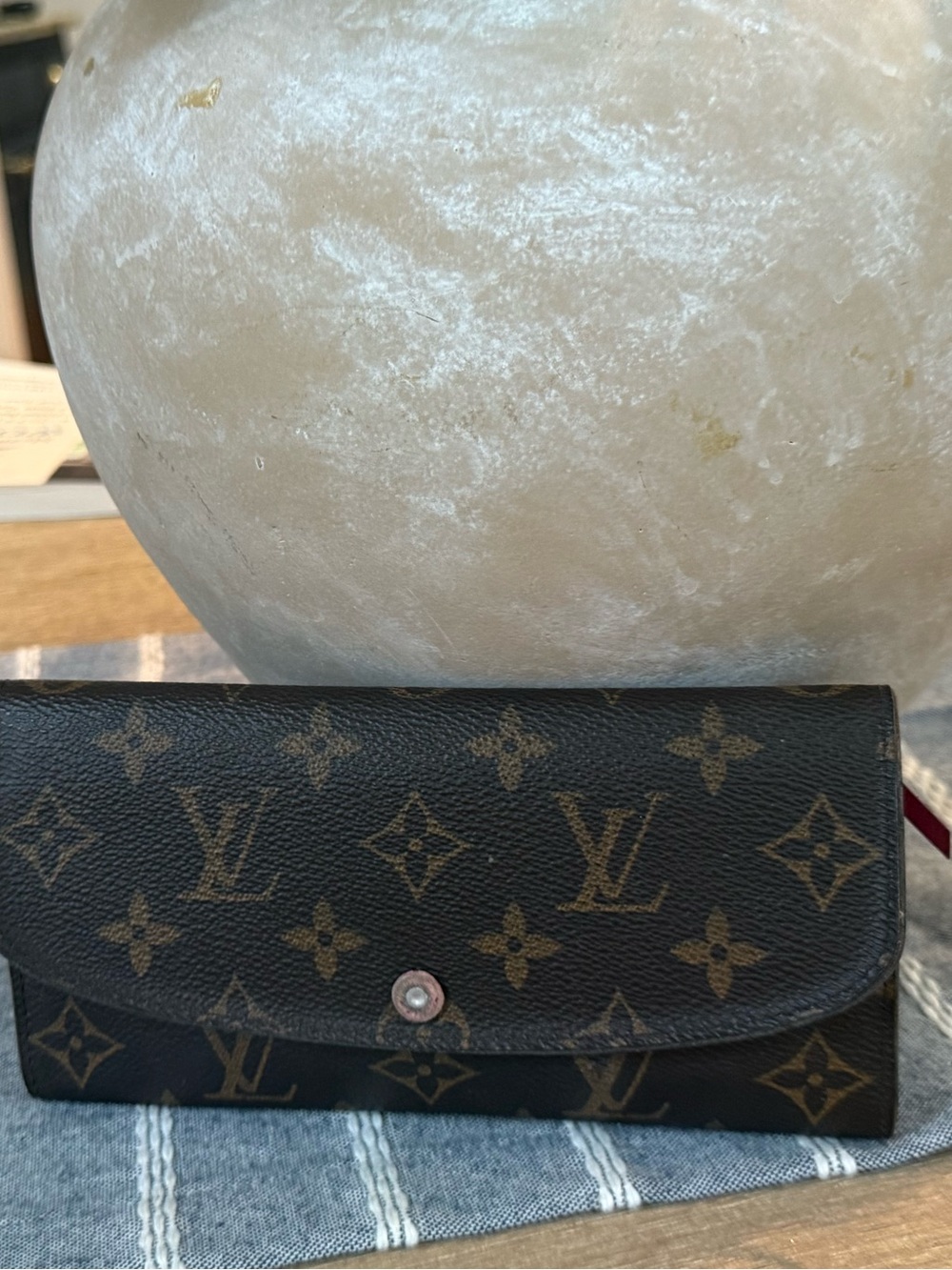 LOUIS VUITTON Emilie Long Wallet